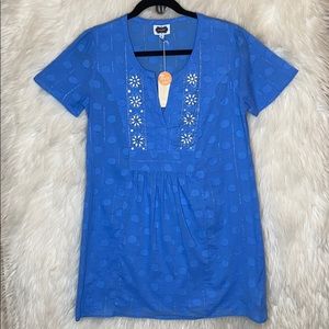 MUDPIE JEWELED BEACH COVER UP